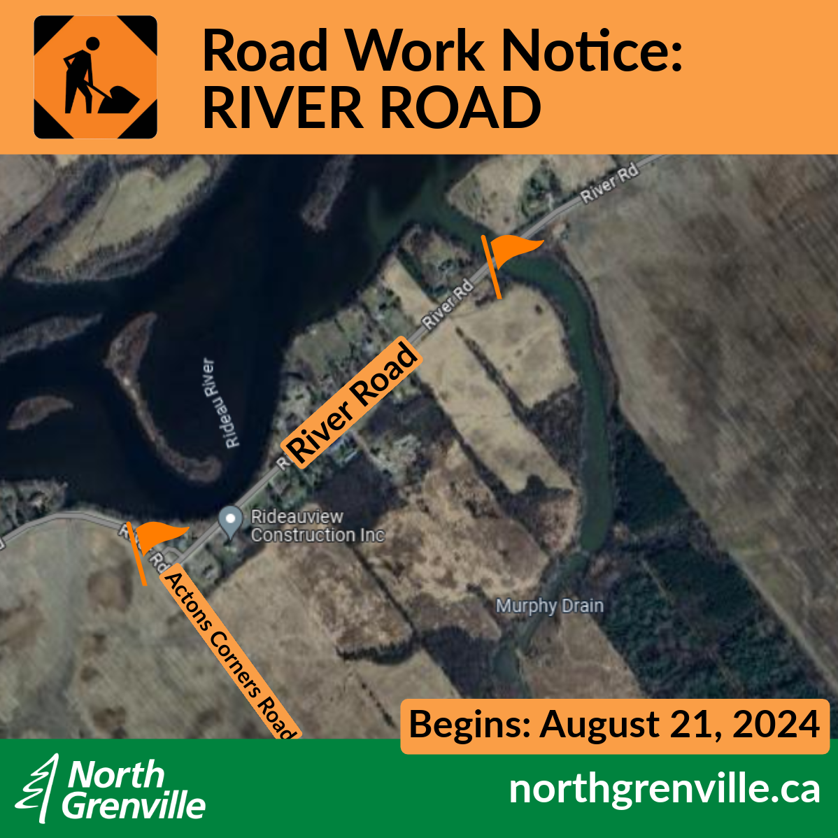 Construction Notice: River Road Rehabilitation